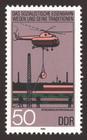 Briefmarke zu Deutsche Demokratische Republik (DDR) Eisenbahnwesen 50 Pfg mehrfarbig