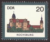 Briefmarke zu Deutsche Demokratische Republik (DDR) Burgen 20 Pfg mehrfarbig