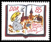 Briefmarke zu Deutsche Demokratische Republik (DDR) 200. Geburtstag der Brüder Grimm 35 Pfg mehrfarbig