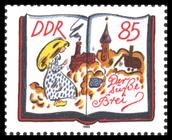Briefmarke zu Deutsche Demokratische Republik (DDR) 200. Geburtstag der Brüder Grimm 85 Pfg mehrfarbig