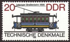 Briefmarke zu Deutsche Demokratische Republik (DDR) Technische Denkmale 20 Pfg mehrfarbig