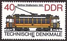 Briefmarke zu Deutsche Demokratische Republik (DDR) Technische Denkmale 40 Pfg mehrfarbig