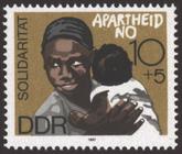 Briefmarke zu Deutsche Demokratische Republik (DDR) Internationale Solidarität 10+5 Pfg mehrfarbig