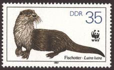 Briefmarke zu Deutsche Demokratische Republik (DDR) Naturschutz 35 Pfg mehrfarbig