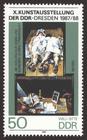 Briefmarke zu Deutsche Demokratische Republik (DDR) Kunstausstellung der DDR in Dresden 50 Pfg mehrfarbig