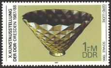 Briefmarke zu Deutsche Demokratische Republik (DDR) Kunstausstellung der DDR in Dresden 1 M mehrfarbig