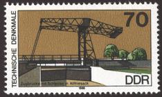 Briefmarke zu Deutsche Demokratische Republik (DDR) Technische Denkmale 70 Pfg mehrfarbig