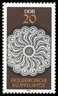 Briefmarke zu Deutsche Demokratische Republik (DDR) Erzgebirgsche Klöppelspitze 20 Pfg mehrfarbig