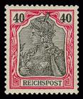 Bild von Freimarken: Germania, Inschrift "Reichspost"