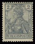 Bild von Freimarken: Germania, Inschrist "Reichspost"