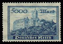 Bild von Freimarken: Wartburg und Kölner Dom