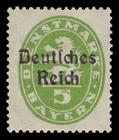Bild von Dienstmarken: Teilauflagen von Bayern