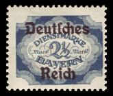 Bild von Dienstmarken: Teilauflagen von Bayern