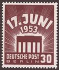 Bild von Volksaufstand am 17. Juni in der DDR
